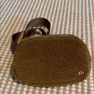 Lululemon Brown Sherpa Belt Bag